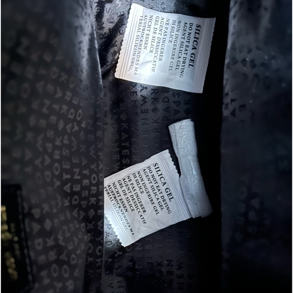 Kate Spade NWT Style#WKRU4257 Satchel Grove Street Caley| Black/Cement Authentic - Picture 8 of 11